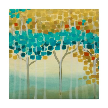 June Erica Vess 'Forest Mosaic Ii' Canvas Art,35x35